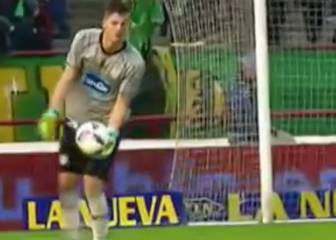 Axel Werner, el joven portero que gusta en el Atlético