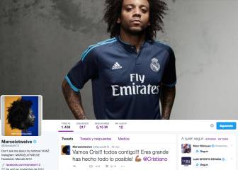 Los tuits de Bale y Marcelo sobre la lesión de Cristiano