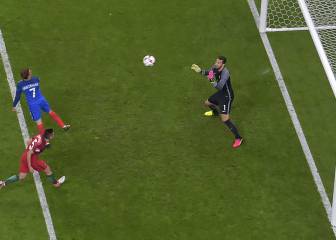 Griezmann tuvo la final: un cabezazo que no olvidará