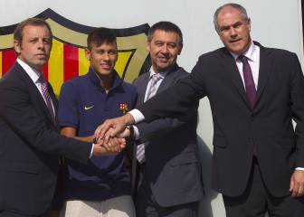 El Barça admite que defraudó con el contrato de Neymar
