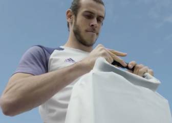 Bale stars in a TV advert for the new Real Madrid kit 2016/17