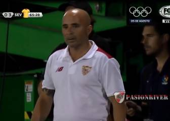 Los 3 primeros goles de la era Sampaoli en Sevilla