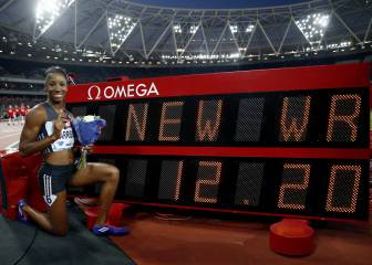 Kendra Harrison breaks 28-year-old 100m hurdles mark