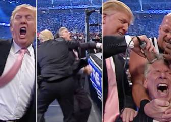 El día en que Donald Trump luchó en la WWE ¡Qué show!