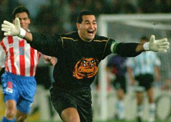 José Luis Chilavert, el portero con dinamita en los pies