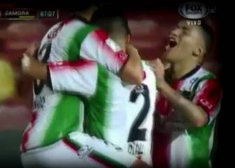 Vidangossy y su mejor gol en el Palestino de Pablo Guede
