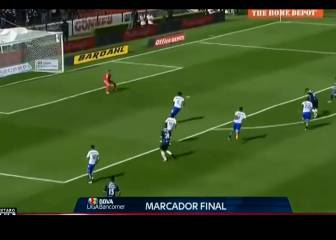 'Pato' Rubio estuvo a punto de anotar su primer gol en México