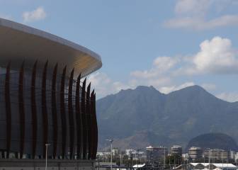 La Arena Carioca, sede del basquetbol, está lista
