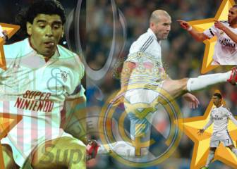 Lo mejor de los Madrid-Sevilla en 1 minuto: Maradona, Zizou...