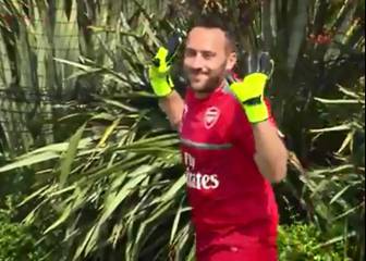 Golazo de David Ospina a Petr Cech