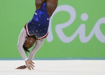 Simone Biles' gold medal performance at Rio Games