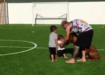 Messi, padrazo: 'se le cae la baba' con el pequeño Mateo