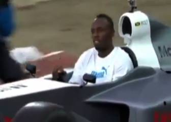 Bolt no deja de correr sobre la pista, que tiemble Alonso