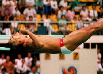 Cuando Greg Louganis se golpeó la cabeza con el trampolín
