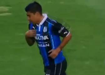Este fue el primer gol de Rubio en su vuelta a Querétaro