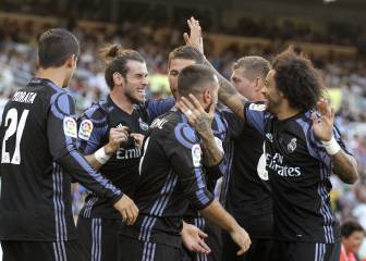 El Madrid hace fácil su debut liguero en Anoeta