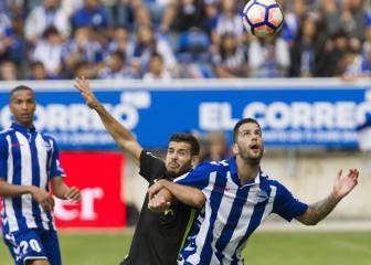 Alavés y Sporting empatan en un partido muy disputado