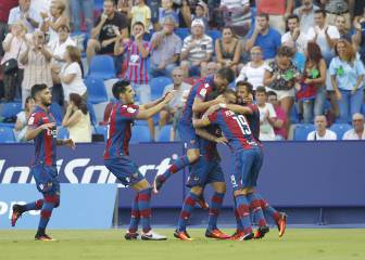 Roger lanza al Levanta y le coloca líder de LaLiga 1,2,3