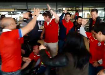 Así vive la hinchada chilena la previa de su viaje a Paraguay