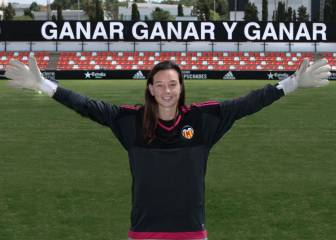 El tapadón de Christiane Endler en su debut en Valencia