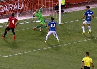 El Oviedo de Fernando Hierro se atasca ante el Mallorca