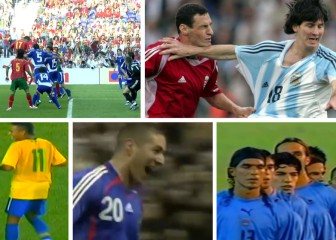 Los debuts de las estrellas con su selección: te sorprenderá...