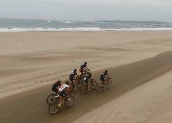 Las geniales imágenes aéreas de la carrera en Bahía Inglesa
