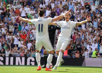 El Madrid golea a Osasuna en el regreso de Cristiano