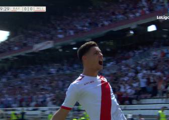 Una asistencia mágica de Trashorras da el triunfo al Rayo