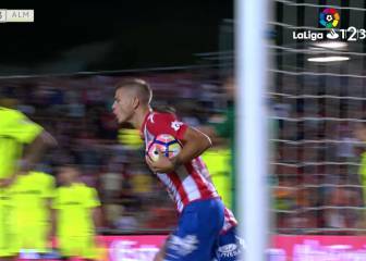 El Girona y el Almería se desatan en la fiesta del gol