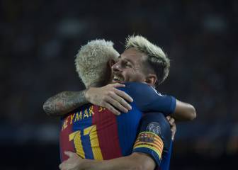 El Barcelona sonríe en Europa con un Messi imparable