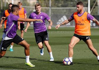 Real Madrid back to work with Gareth Bale a major doubt