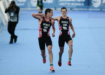 Los Brownlee protagonizaron el dramático final del Mundial