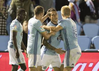 Aspas le da el primer triunfo al Celta y aire a Berrizzo