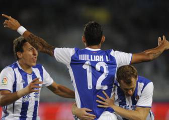 Willian José se venga de Las Palmas y tranquiliza a Anoeta