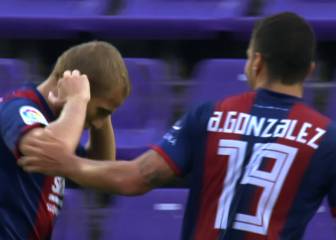 El Huesca remonta y logra su primera victoria a domicilio