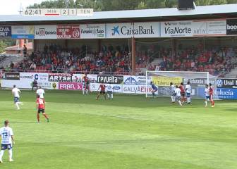El Mirandés se lleva los tres puntos en un partido trepidante