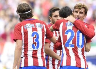 El Atlético cumple ante un Deportivo con 10