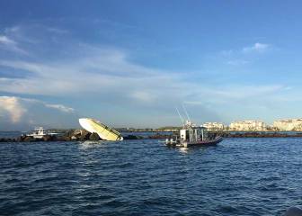 Así fue encontrado el barco en el que falleció José Fernández