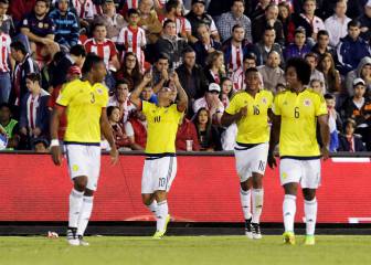 Colombia, sin James, se impone por la mínima en Paraguay