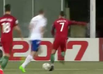 Tienen que verlo: el recurso de Cristiano y su golazo posterior