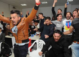 Los locos festejos de los rivales de Madrid, Barça y Atleti