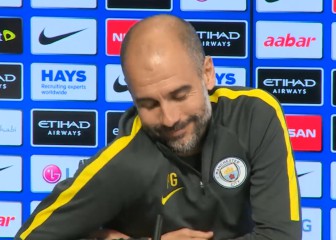 Pep y sus cosas: el escorzo y la risita malvada sobre Agüero