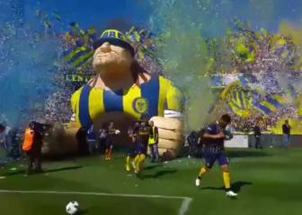 Vello de punta: ¡Brutal salida de Rosario Central en el derbi!