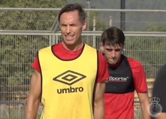 Nash se sale en el entreno del Mallorca... ¡Jugón!