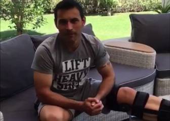 Justo Villar y su mensaje de agradecimiento tras la lesión