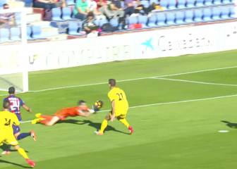 No es habitual: cantada de Herrera en el gol del Reus