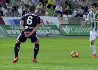 Reparto de puntos entre el Córdoba y el Valladolid