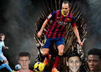 Eight future pretenders to Andrés Iniesta's throne