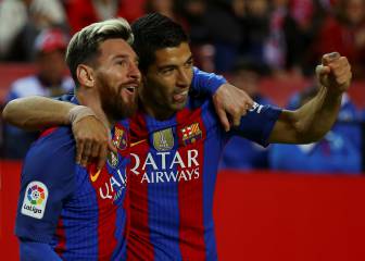 Messi levanta al Barcelona con un recital de época